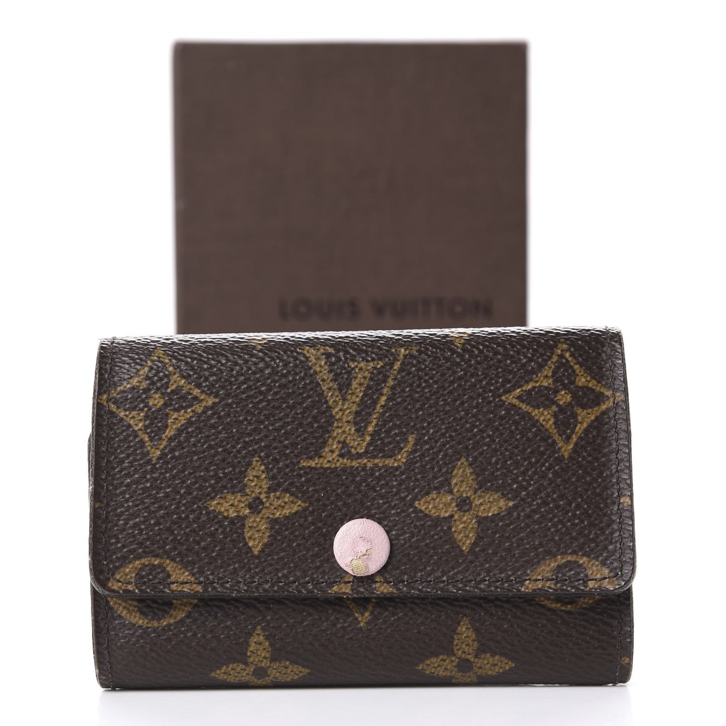 Monogram Multicles 6 Key Holder Rose Ballerine