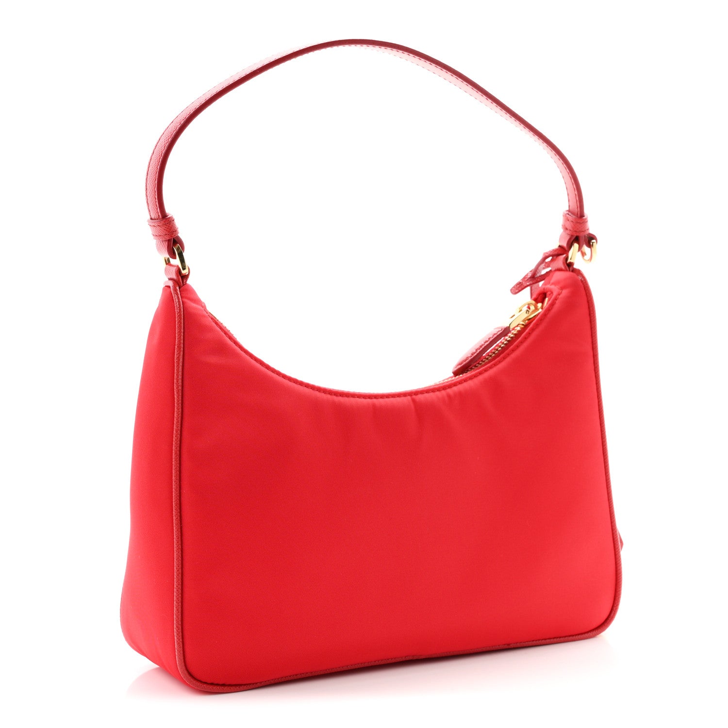 Prada Tessuto Nylon Mini Re-Edition 2000 Bag Rosso 2 of 10