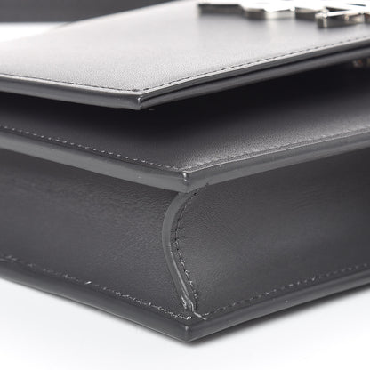 Saint Laurent Smooth Calfskin Classic Monogram Kate Tassel Chain Wallet Asphalt 7 of 8
