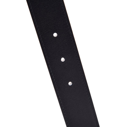 Hermes Box Togo 32mm H Belt 95 Black Gold 5 of 9