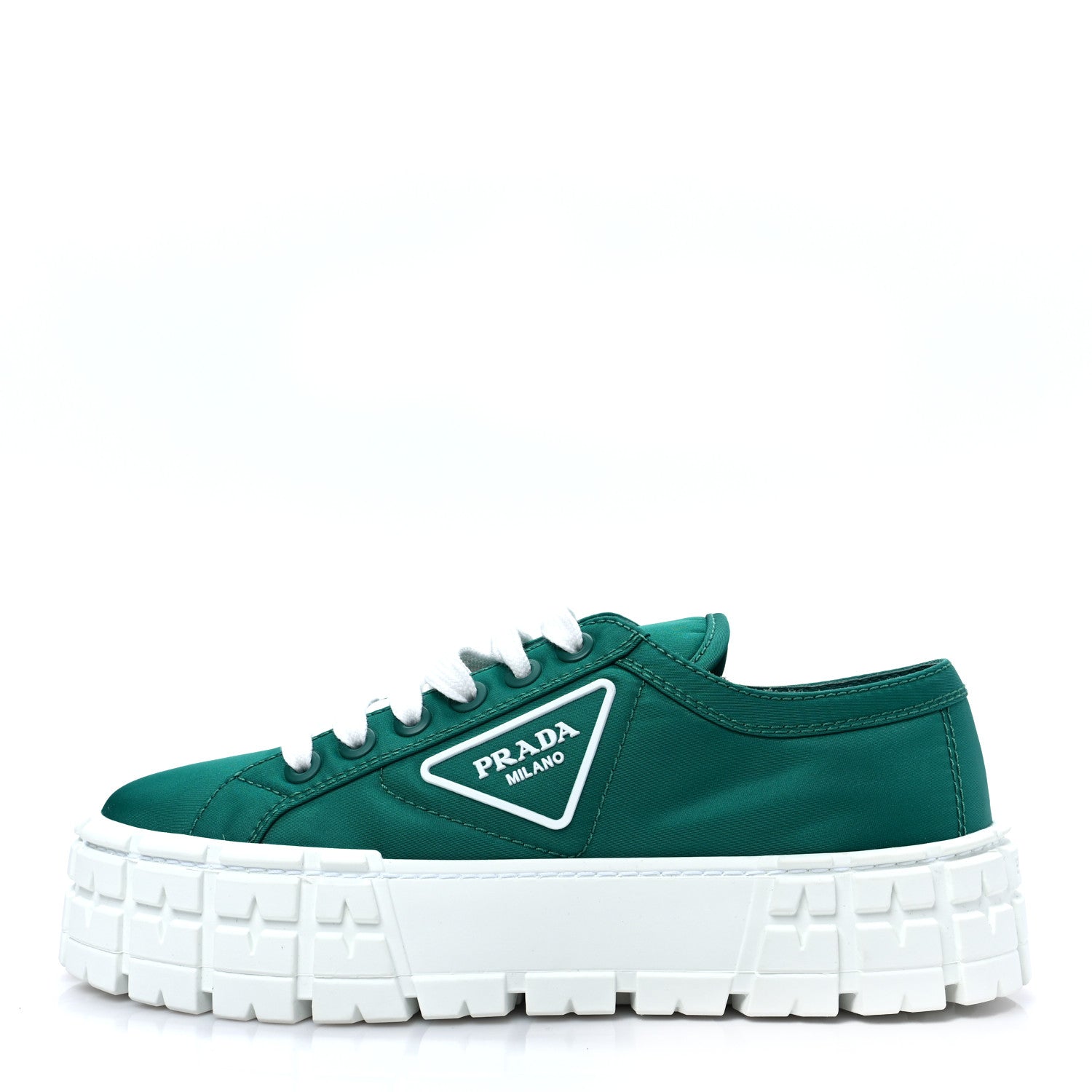 Prada Re-Nylon Gabardine Triangle Logo Double Wheel 50mm Sneakers 39.5 Assenzio 1 of 9