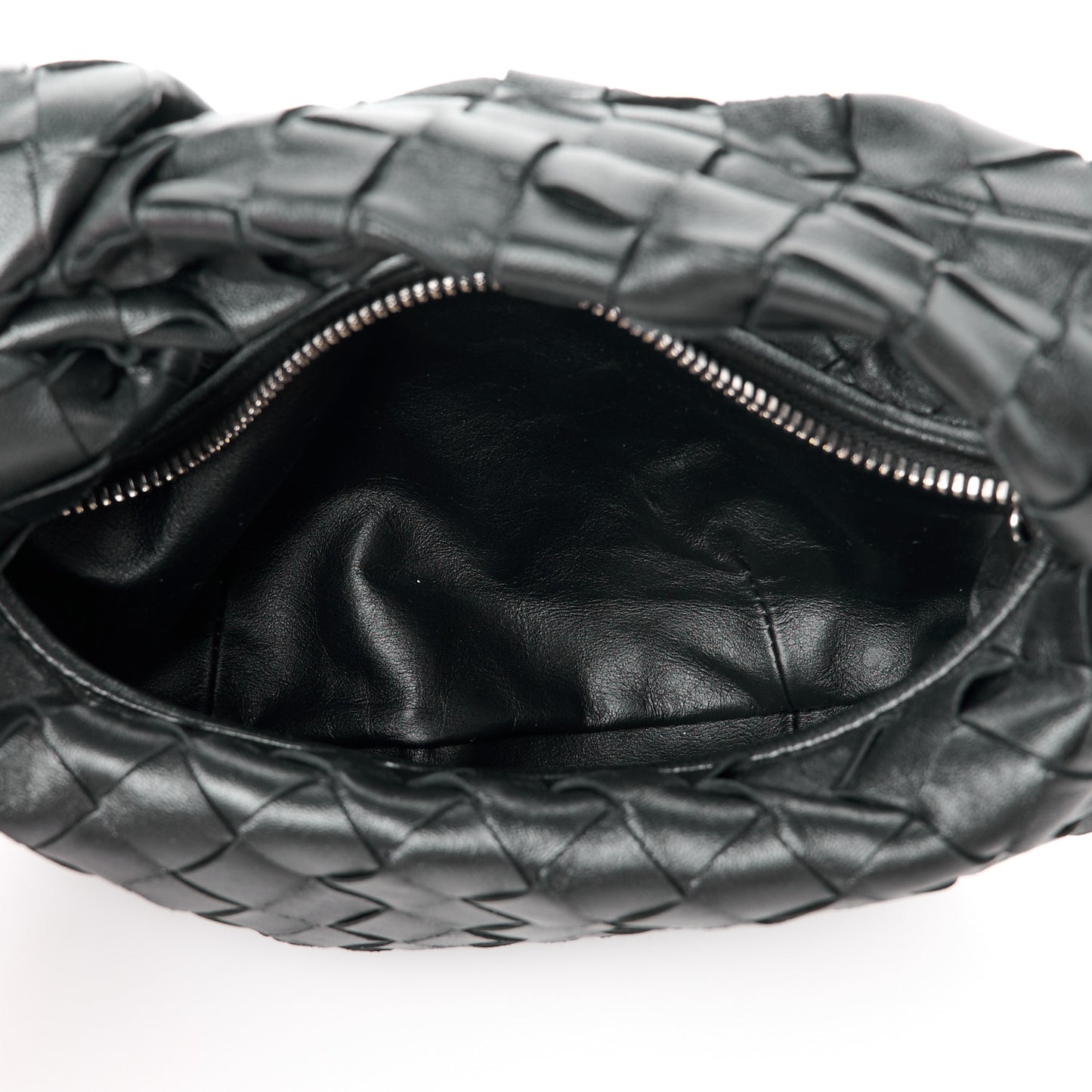 Nappa Intrecciato Mini Jodie Black