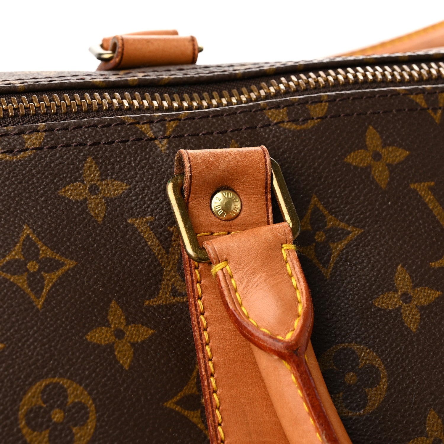 Louis Vuitton Monogram Keepall Bandouliere 55 13 of 16