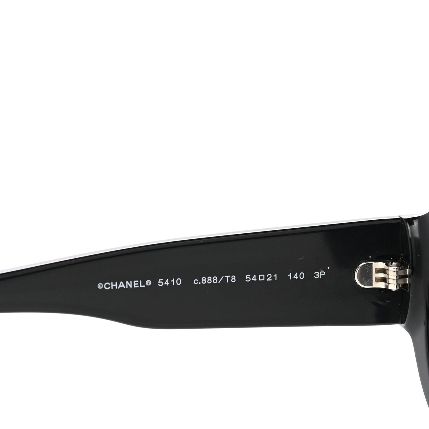 Acetate Polarized Round Sunglasses 5410 Black