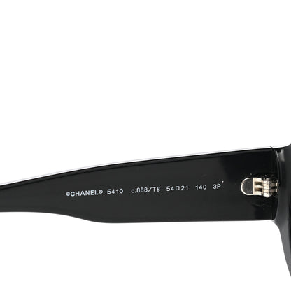 Chanel Acetate Polarized Round Sunglasses 5410 Black 6 of 10
