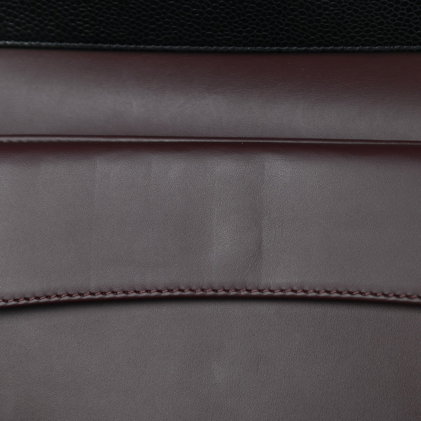 Caviar Quilted Large Flap Wallet Black