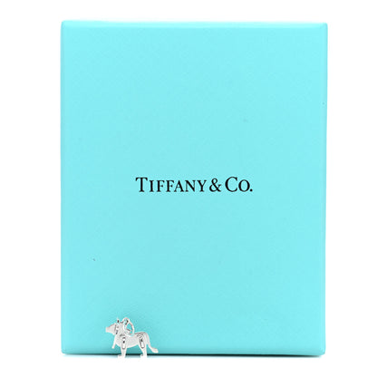 Tiffany Sterling Silver Save the Wild Lion Charm 4 of 4
