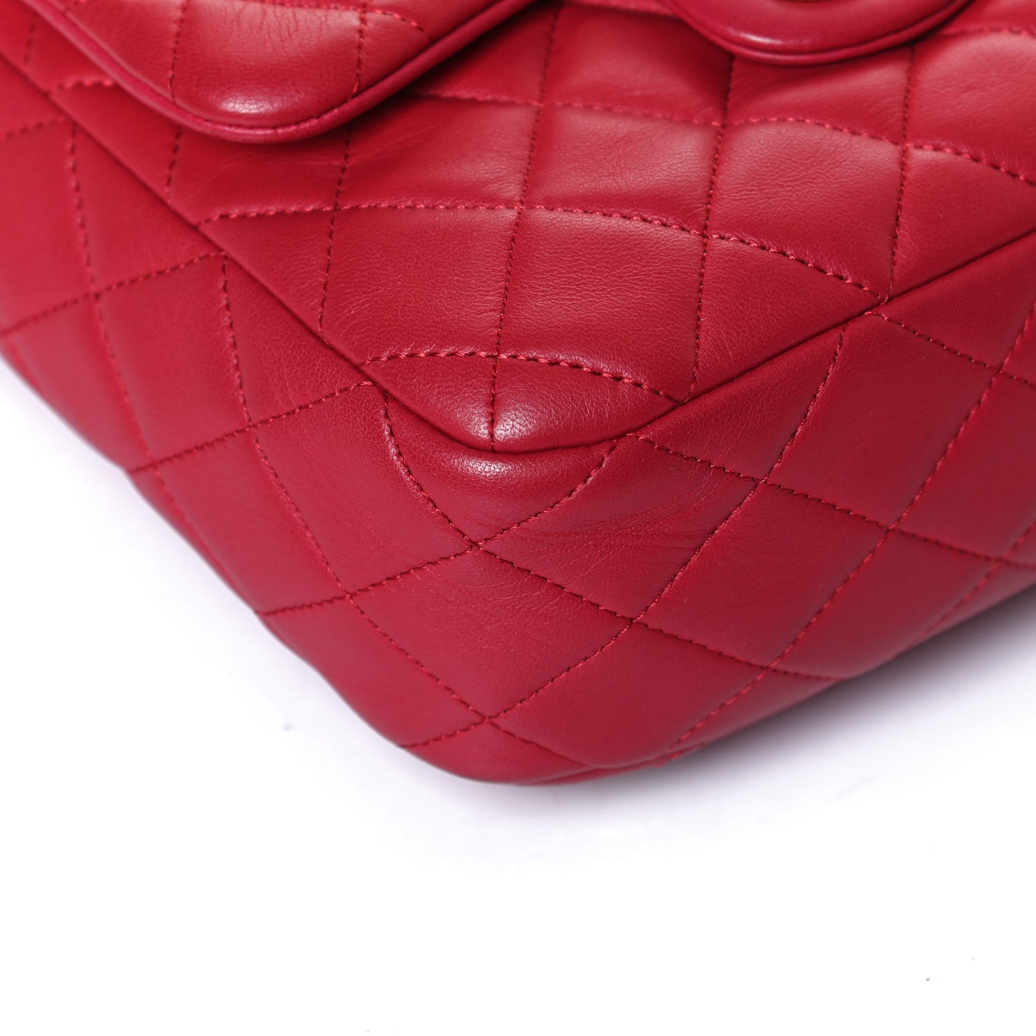 Chanel Lambskin Quilted Small In Seoul Backpack Red 11 of 11