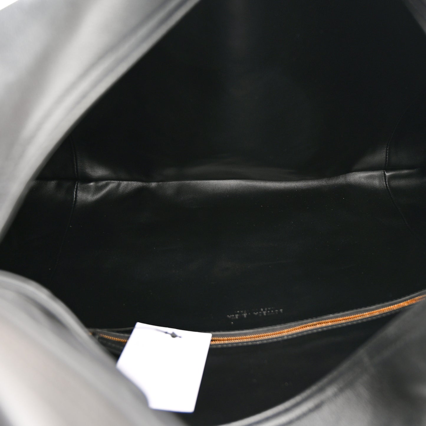 Silky Calfskin Large Hop Black