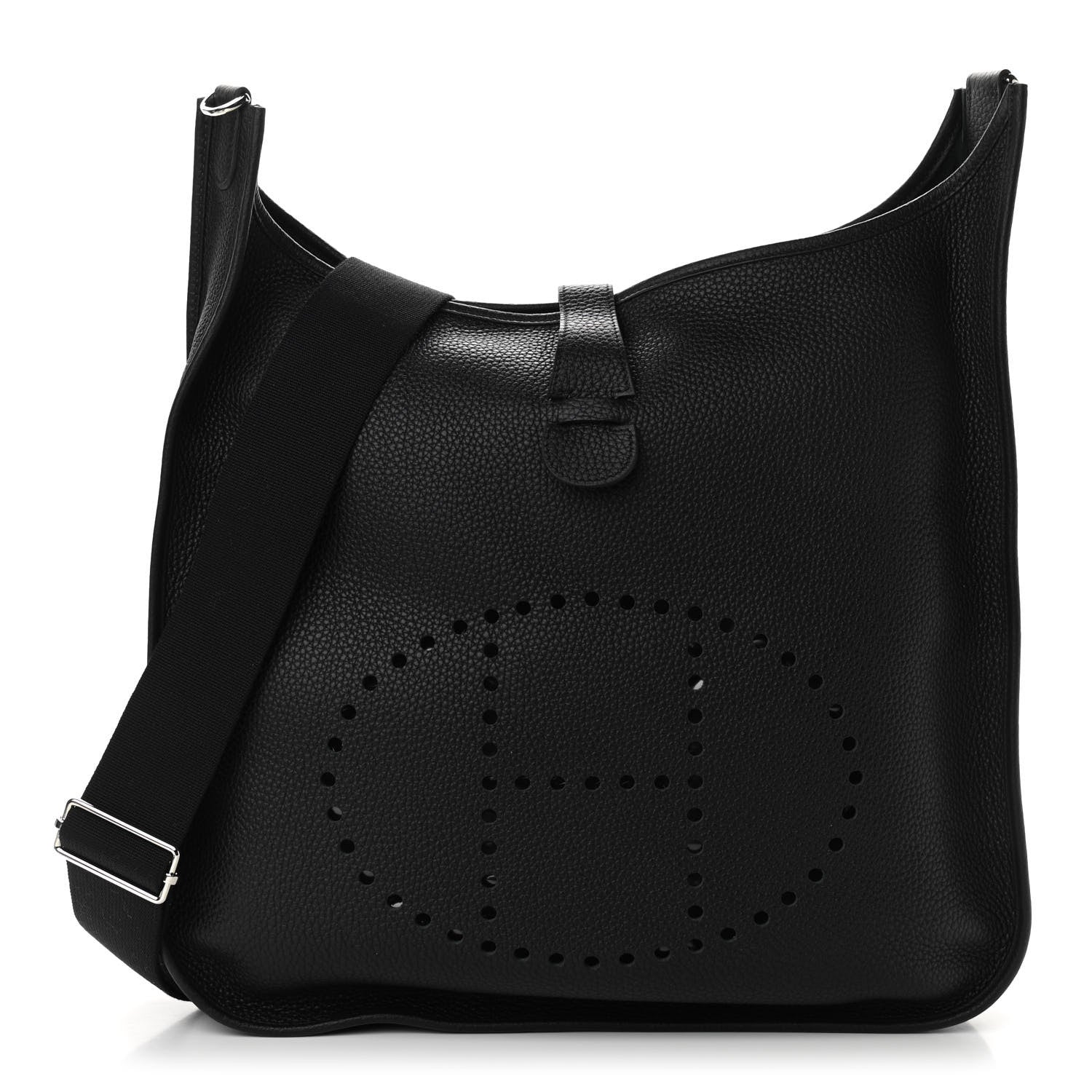Hermes Taurillon Clemence Evelyne III TGM Black 1 of 10