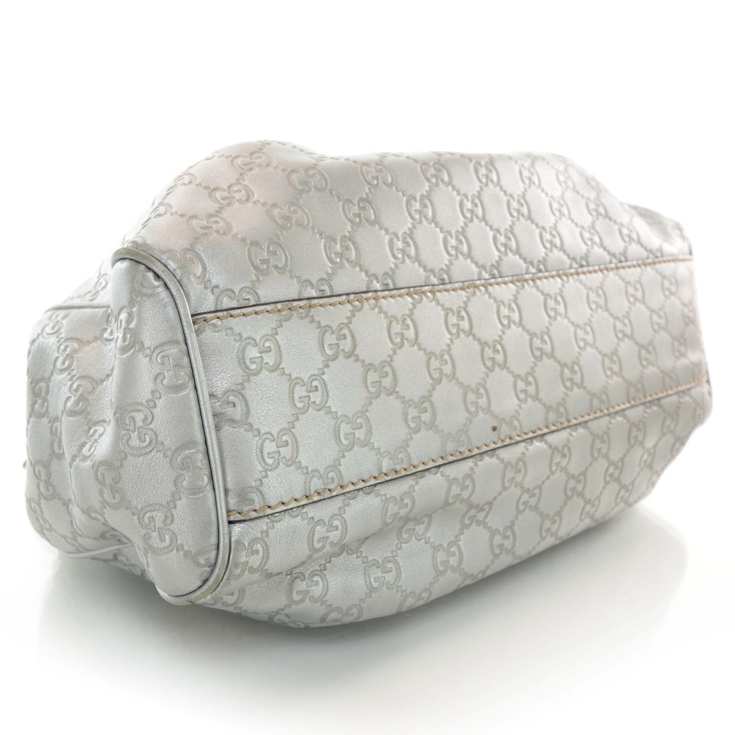 Guccissima Medium Sukey Silver