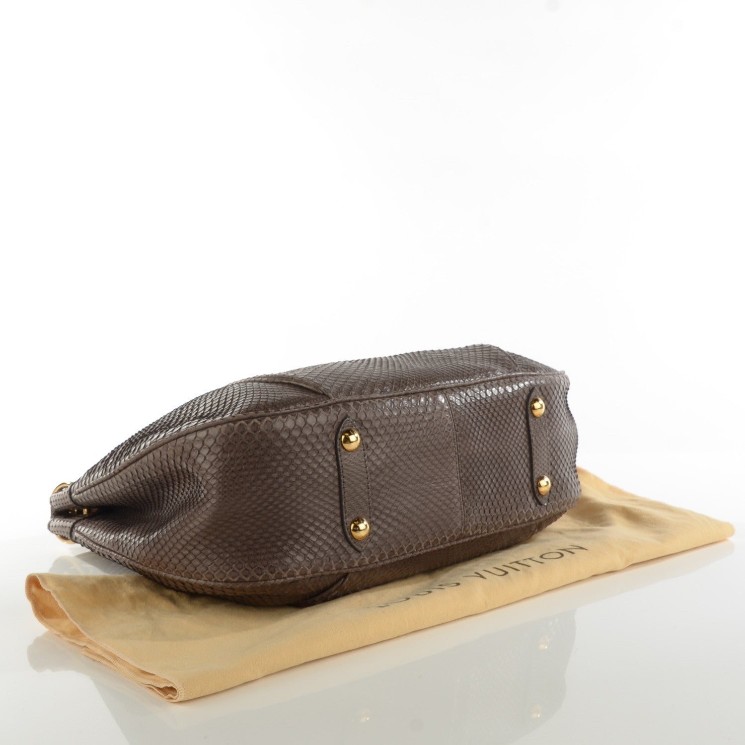 Louis Vuitton Python Galliera PM Gris 4 of 7