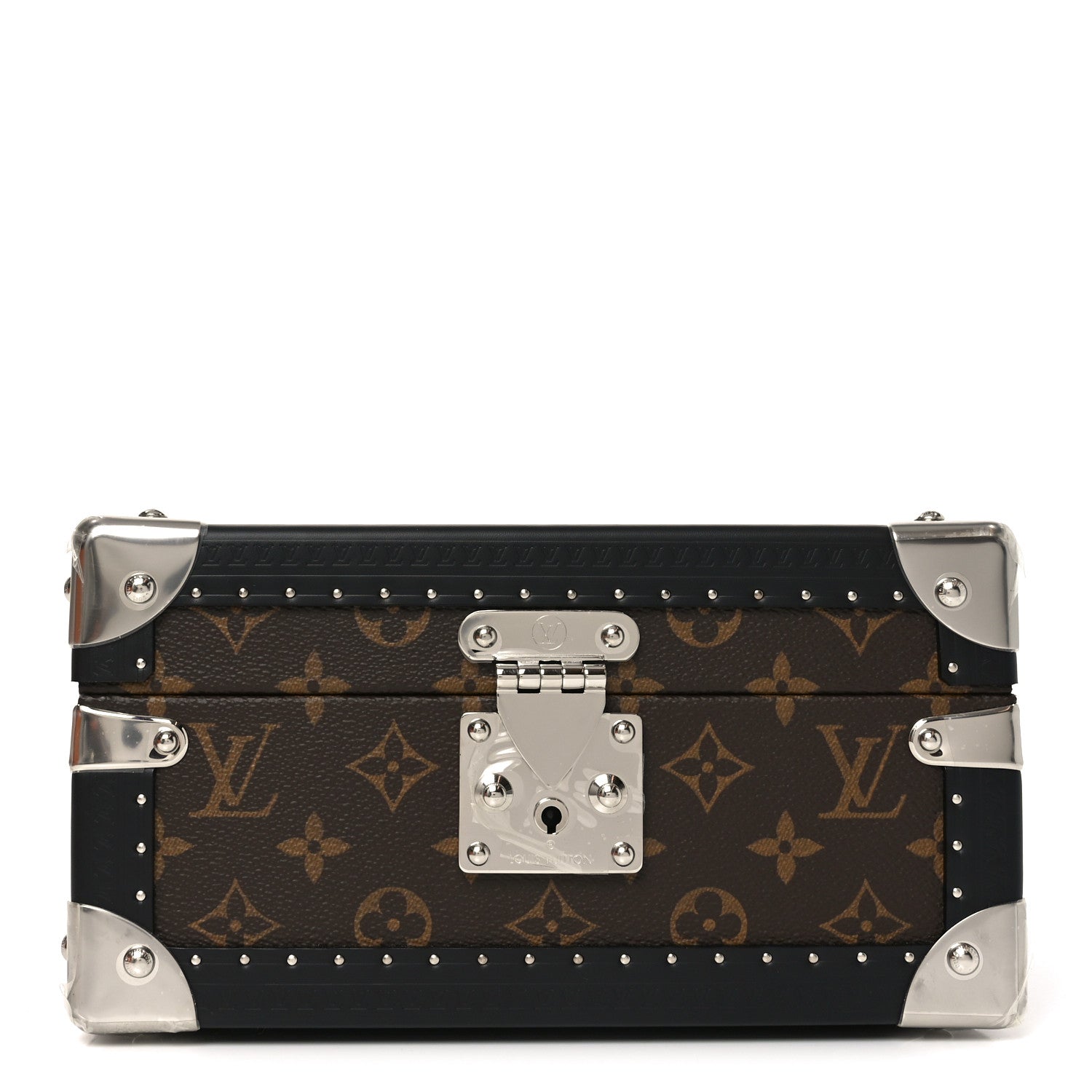 Louis Vuitton Monogram Coffret Watch Case Black 1 of 10