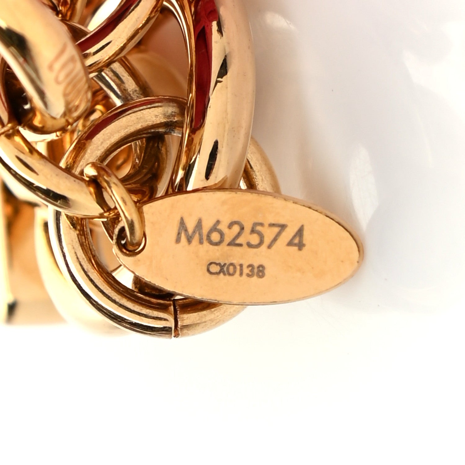 Louis Vuitton Monogram Summer Trunk Tassel Bag Charm Key Holder 4 of 4
