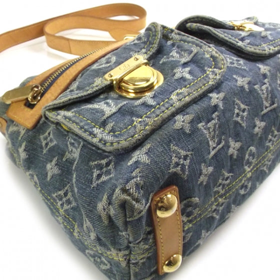 Louis Vuitton Denim Baggy PM Long Strap 5 of 10