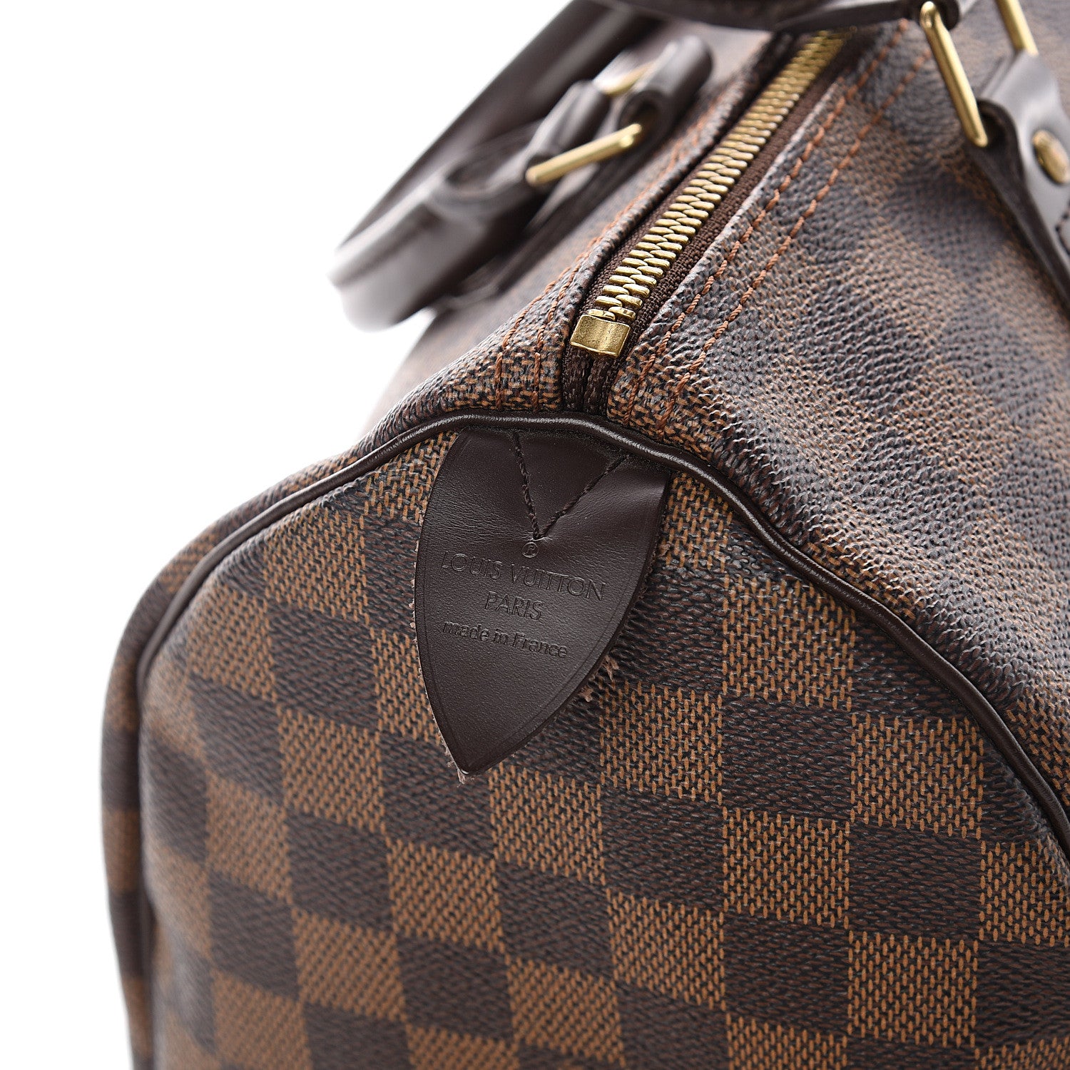 Louis Vuitton Damier Ebene Speedy 30 5 of 8