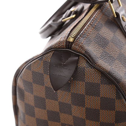 Louis Vuitton Damier Ebene Speedy 30 5 of 8