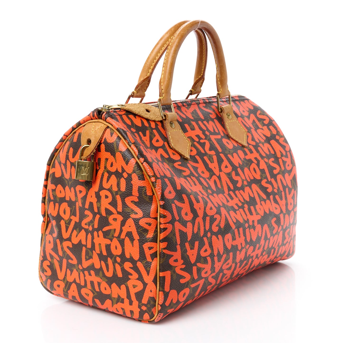 Monogram Graffiti Speedy 30 Orange