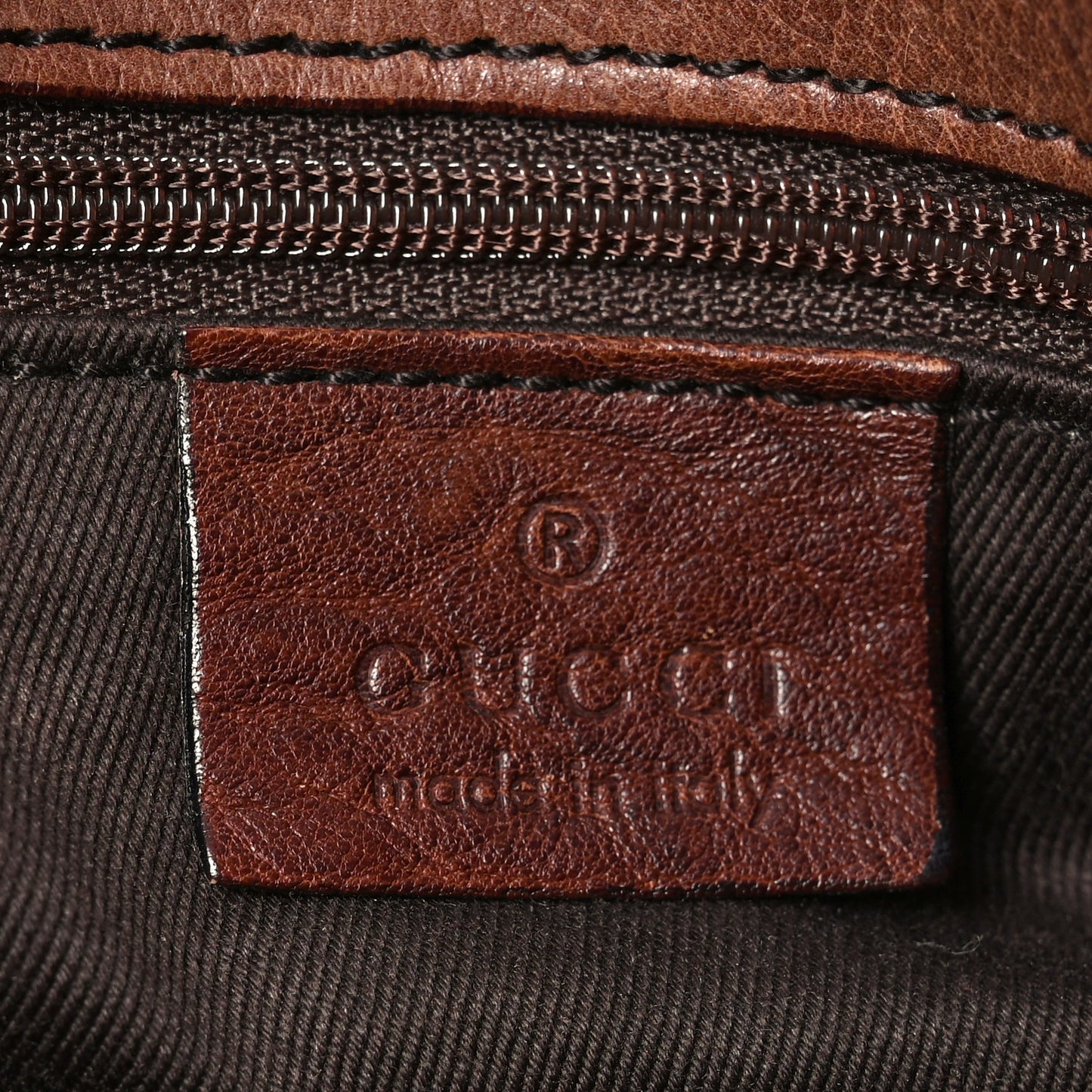 Monogram Shoulder Bag Brown