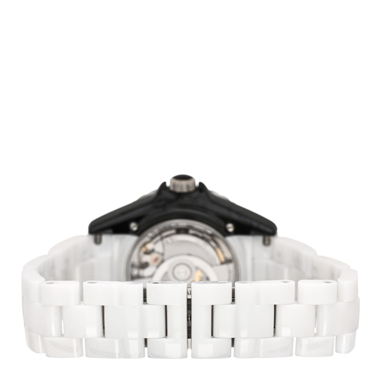 Chanel Stainless Steel Ceramic 38mm J12 Paradoxe Automatic Watch White 3 of 5