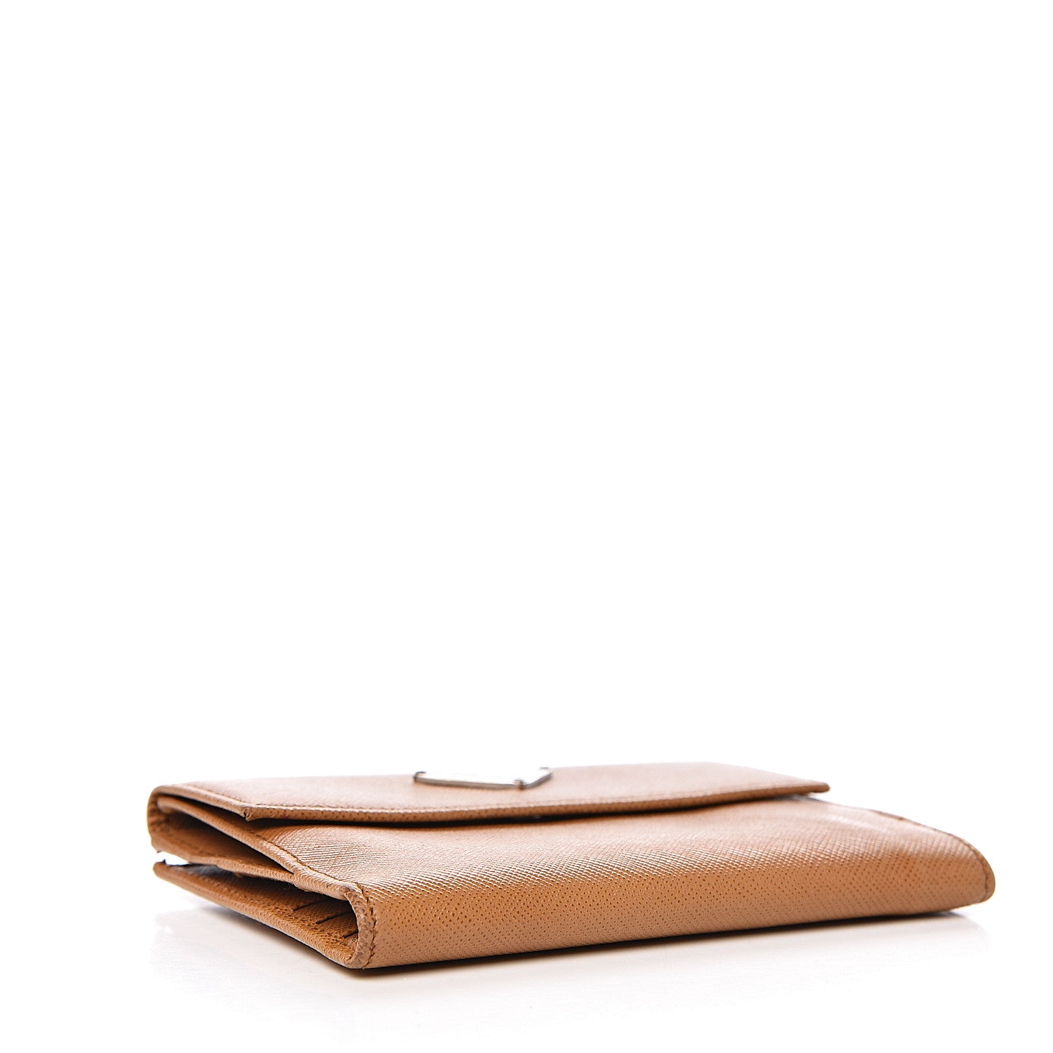 Prada Saffiano French Wallet Ocra 4 of 10