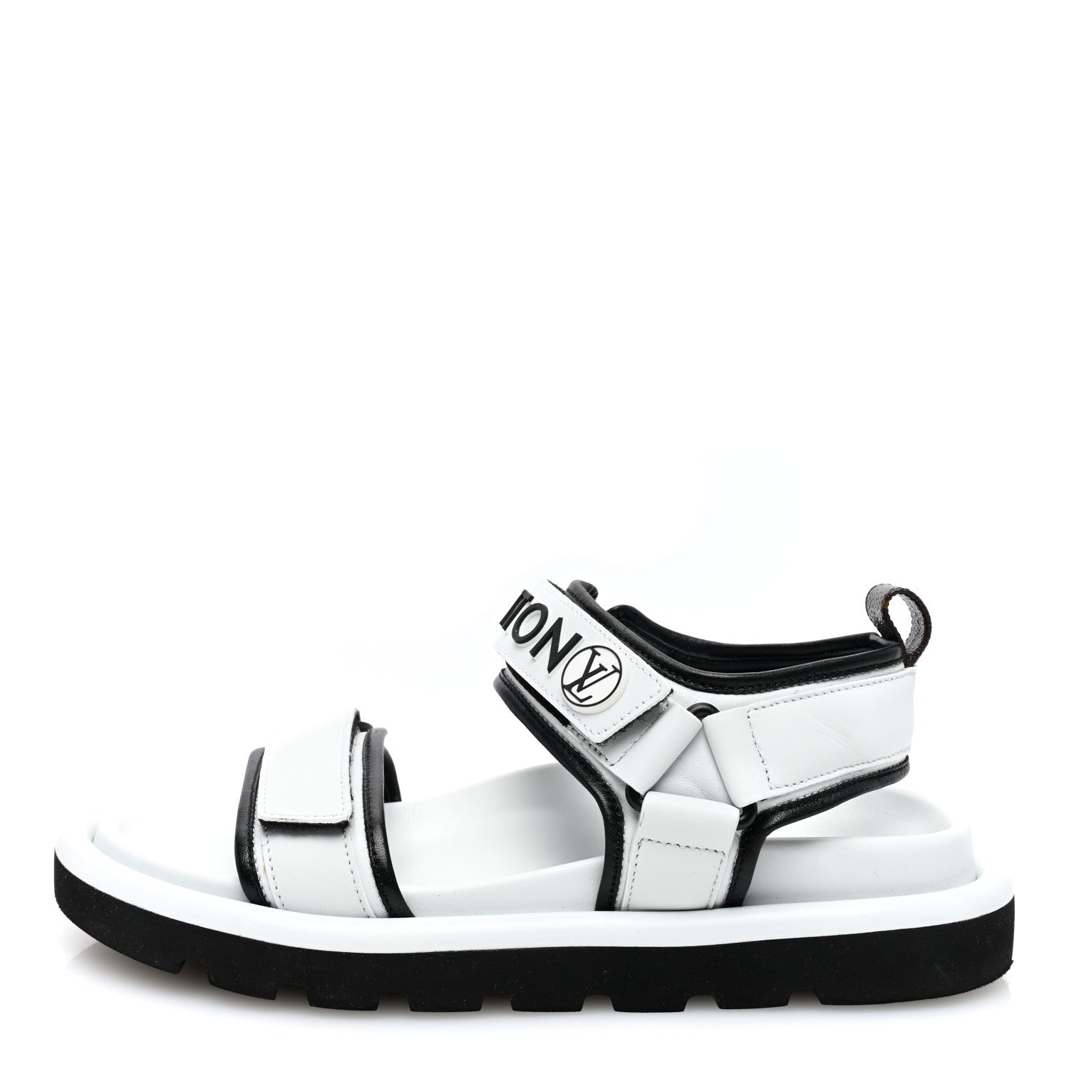 Louis Vuitton Calfskin Pool Pillow Flat Comfort Sandals 39 White 1 of 7