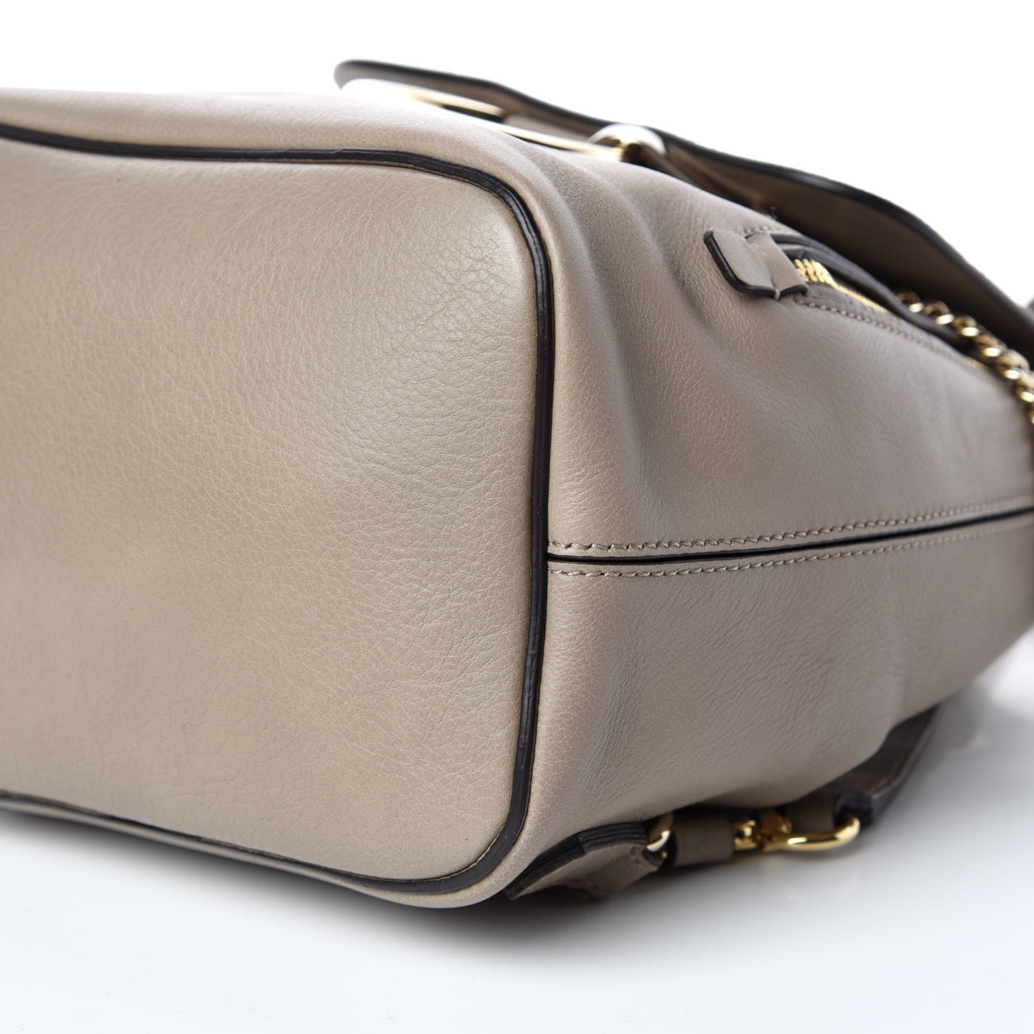 Chloe Suede Calfskin Small Faye Backpack Motty Grey 6 of 9