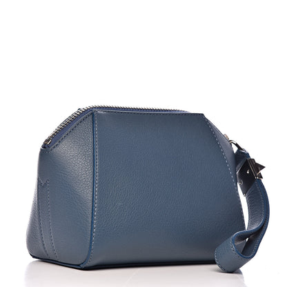 Givenchy Sugar Goatskin Small Antigona Beauty Wristlet Blue Mineral 3 of 7