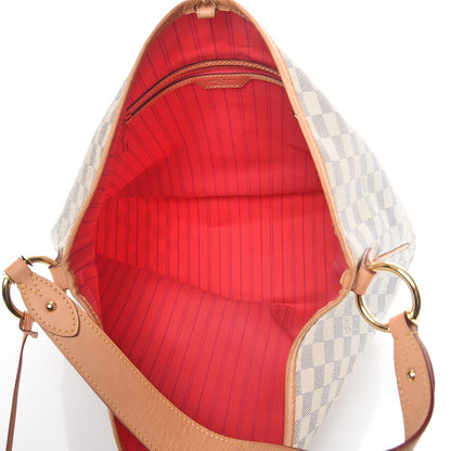Louis Vuitton Damier Azur Delightful MM Pink 5 of 11