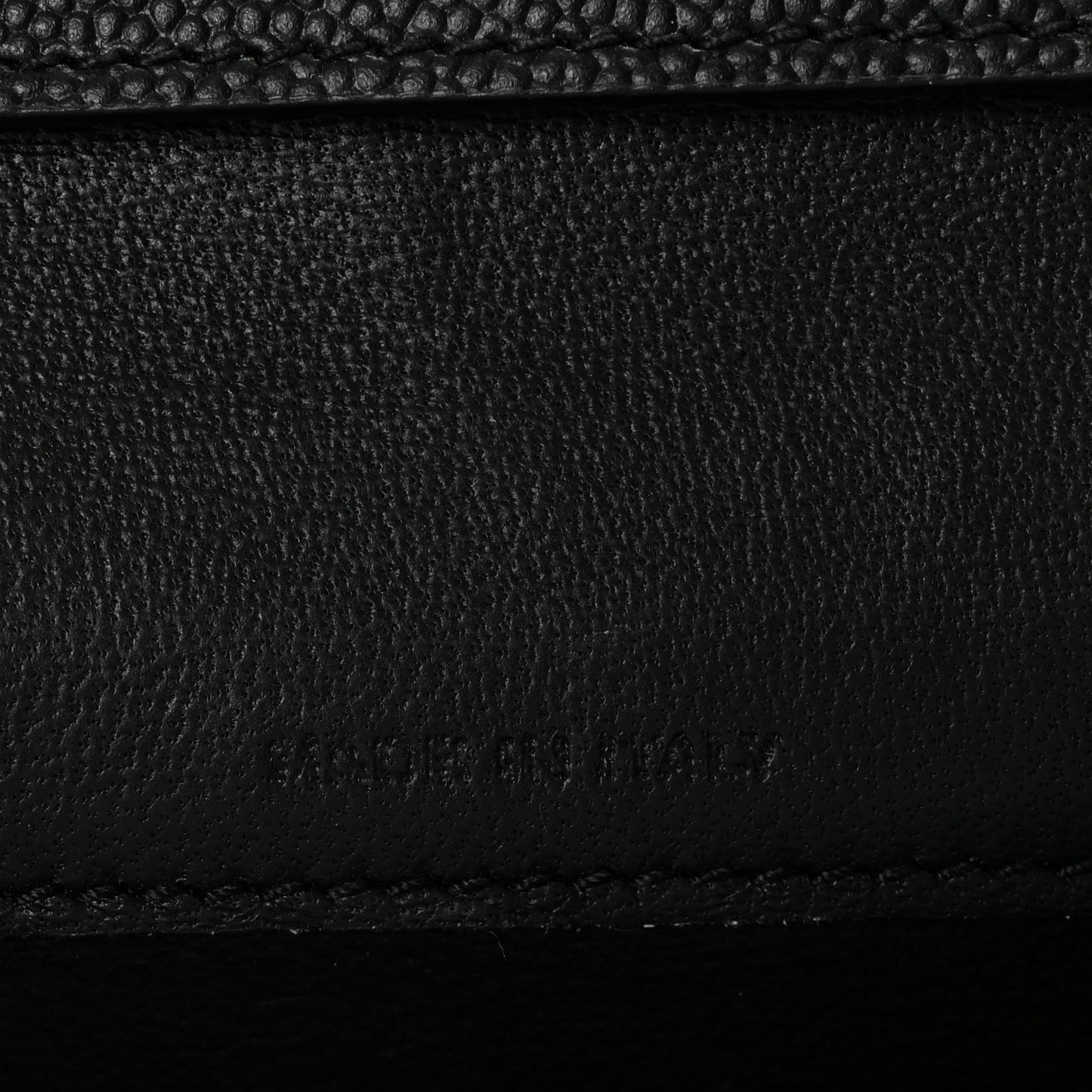 Grain De Poudre Business Card Case Black