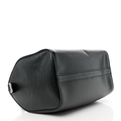 Louis Vuitton Epi Speedy 25 Black 4 of 14
