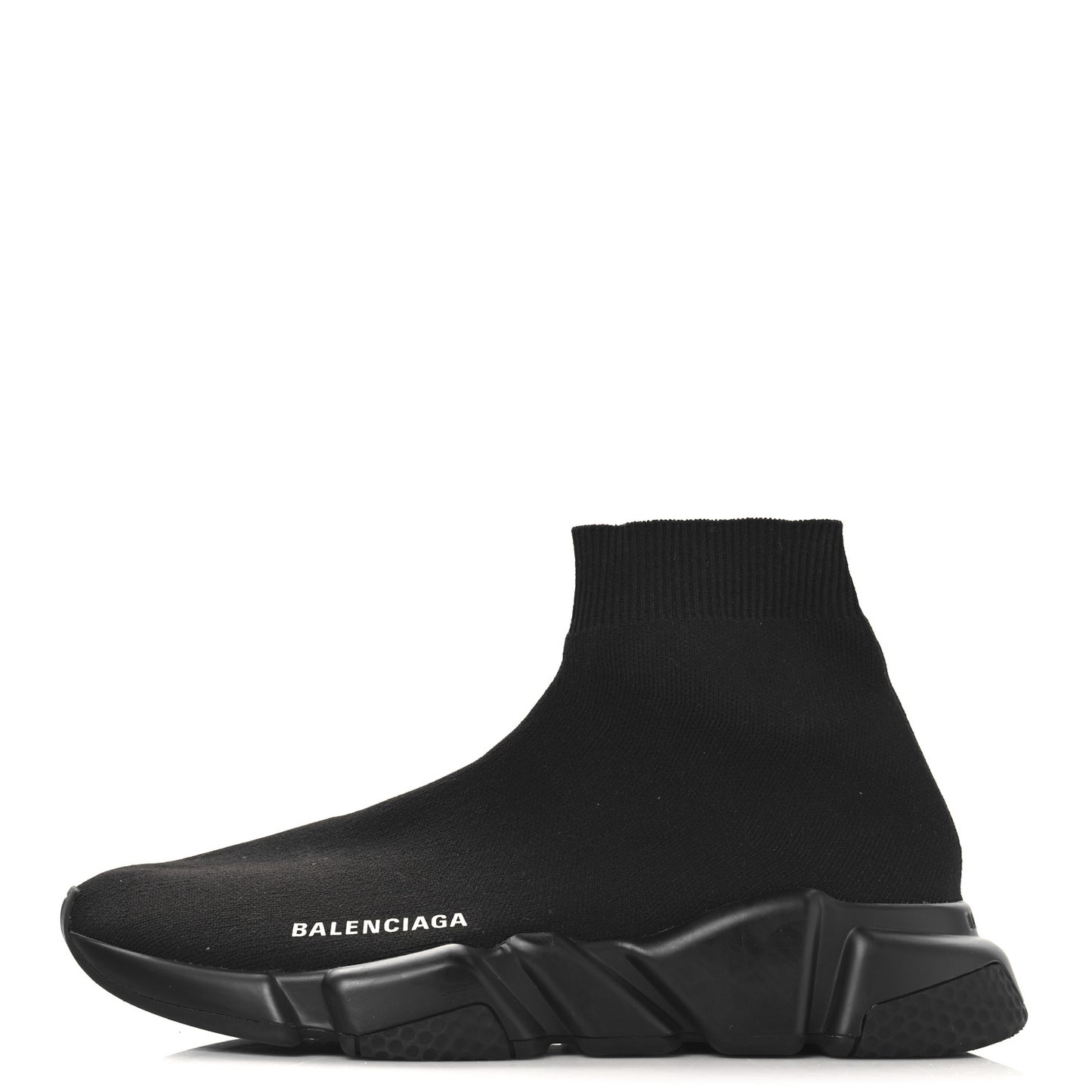Neoprene Knit Womens Speed Sneakers 39 Black White