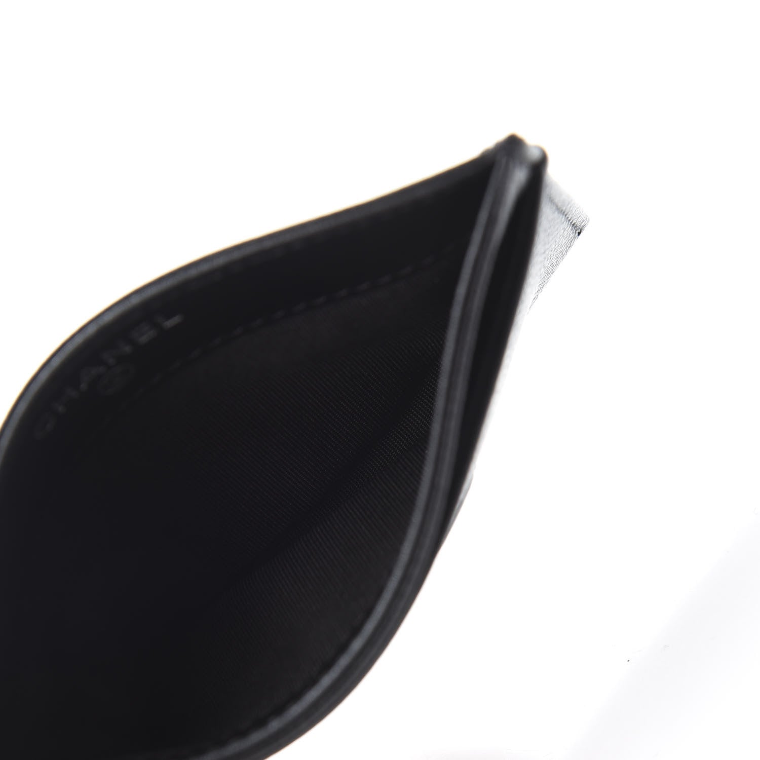 Chanel Caviar Timeless CC Card Holder Black 5 of 9