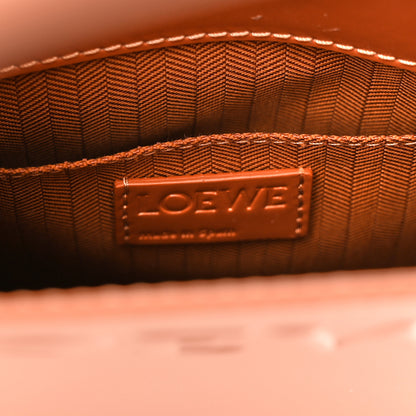 Loewe Smooth Calfskin Logo Small A5 Tote Tan 6 of 9