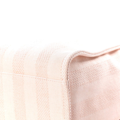 Chanel Mixed Fibers Calfskin Striped Medium Deauville Tote Light Pink 8 of 10