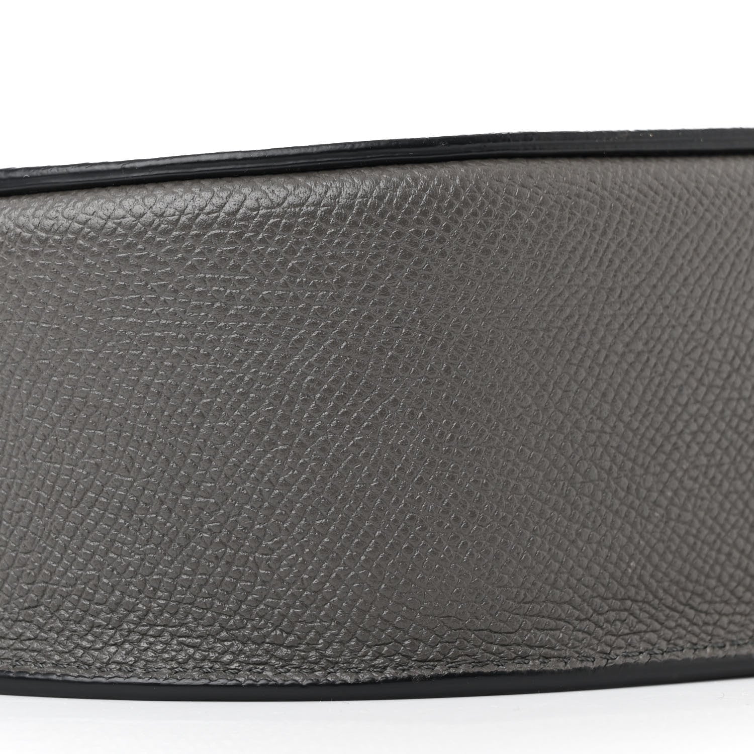 Celine Grained Calfskin Medium Trotteur Grey 9 of 14