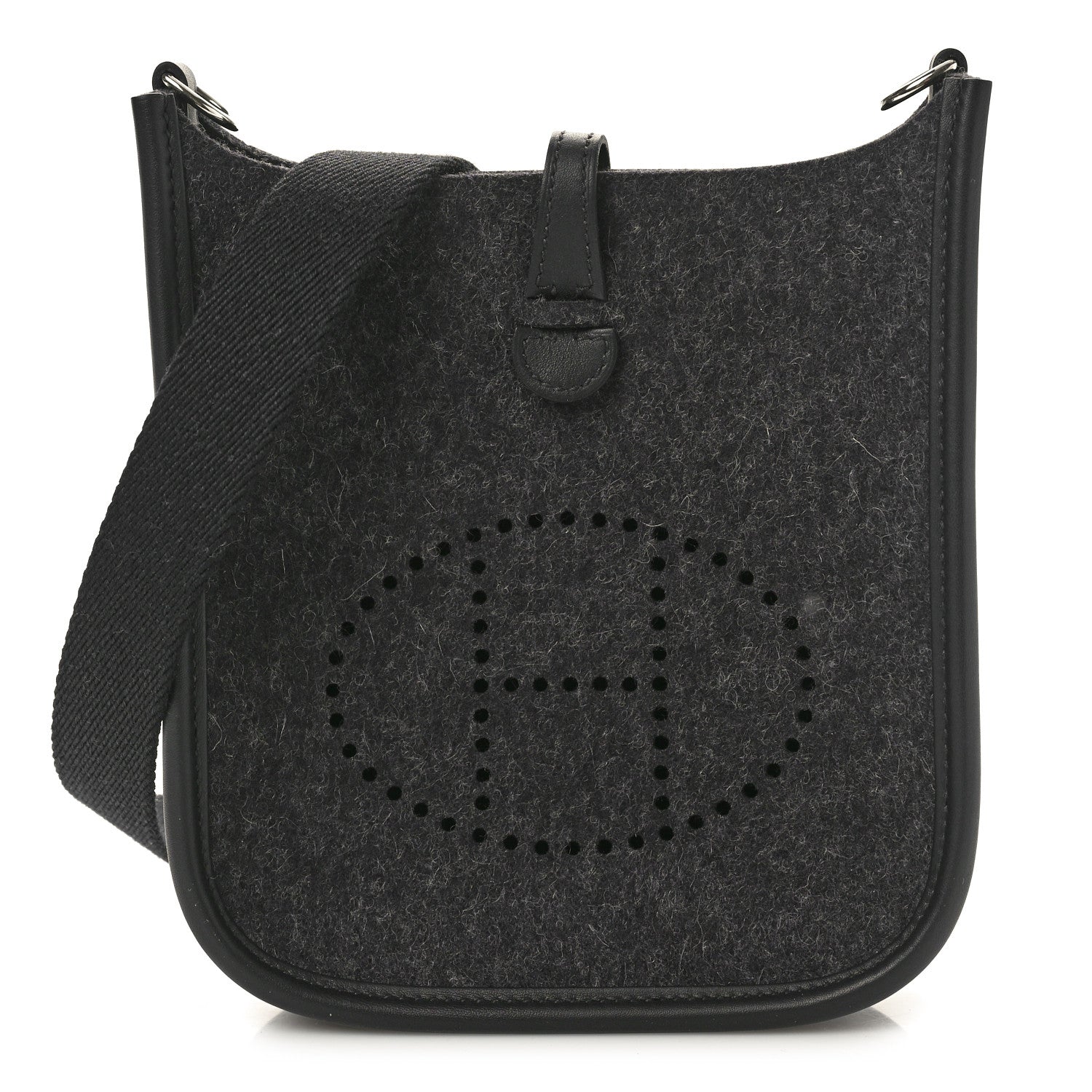 Hermes Feutre Swift Evelyne TPM Gris Moyen Black 1 of 9