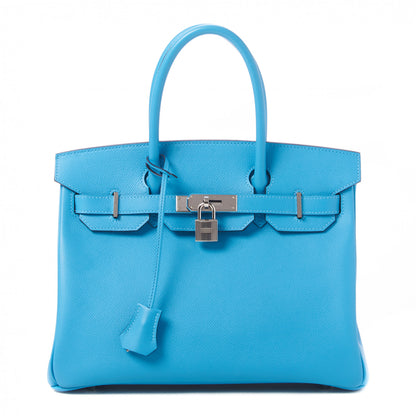 Hermes Epsom Birkin 30 Bleu Du Nord 1 of 31