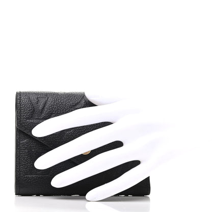 Louis Vuitton Empreinte Victorine Wallet Black 2 of 7