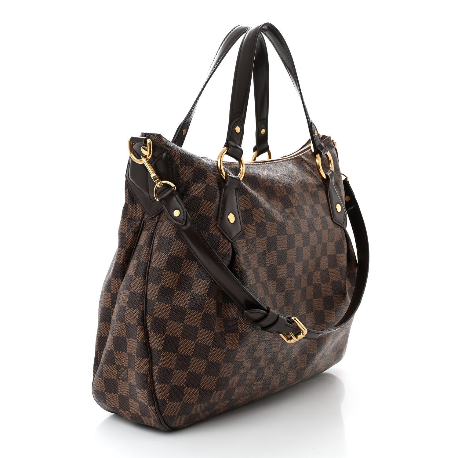 Louis Vuitton Damier Ebene Evora MM 3 of 12