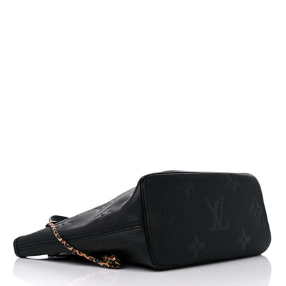 Louis Vuitton Empreinte Monogram Giant Wild At Heart Neverfull MM Black 4 of 8