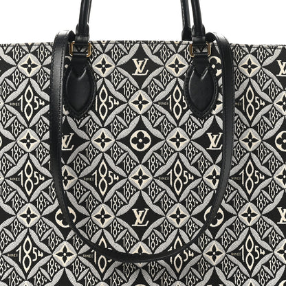 Louis Vuitton Jacquard Since 1854 Onthego GM Grey 7 of 9
