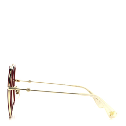 Gucci Acetate Oversize Square Frame GG0106S Red 3 of 8