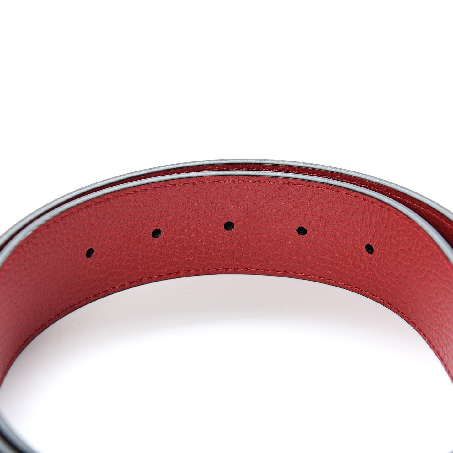 Calfskin 1973 Reversible Belt 95 38 Black Red