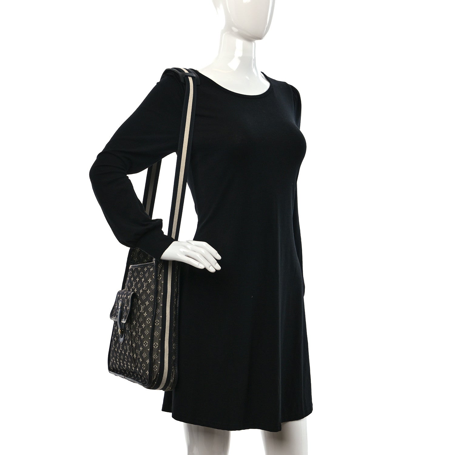 Louis Vuitton Mini Monogram Besace Mary Kate Black 1397224  FASHIONPHILE