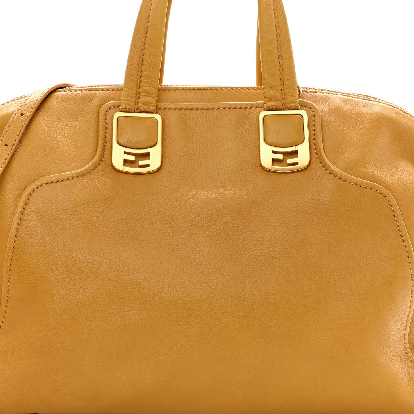 Vitello Dolce Marmol Large Chameleon Tote Yellow
