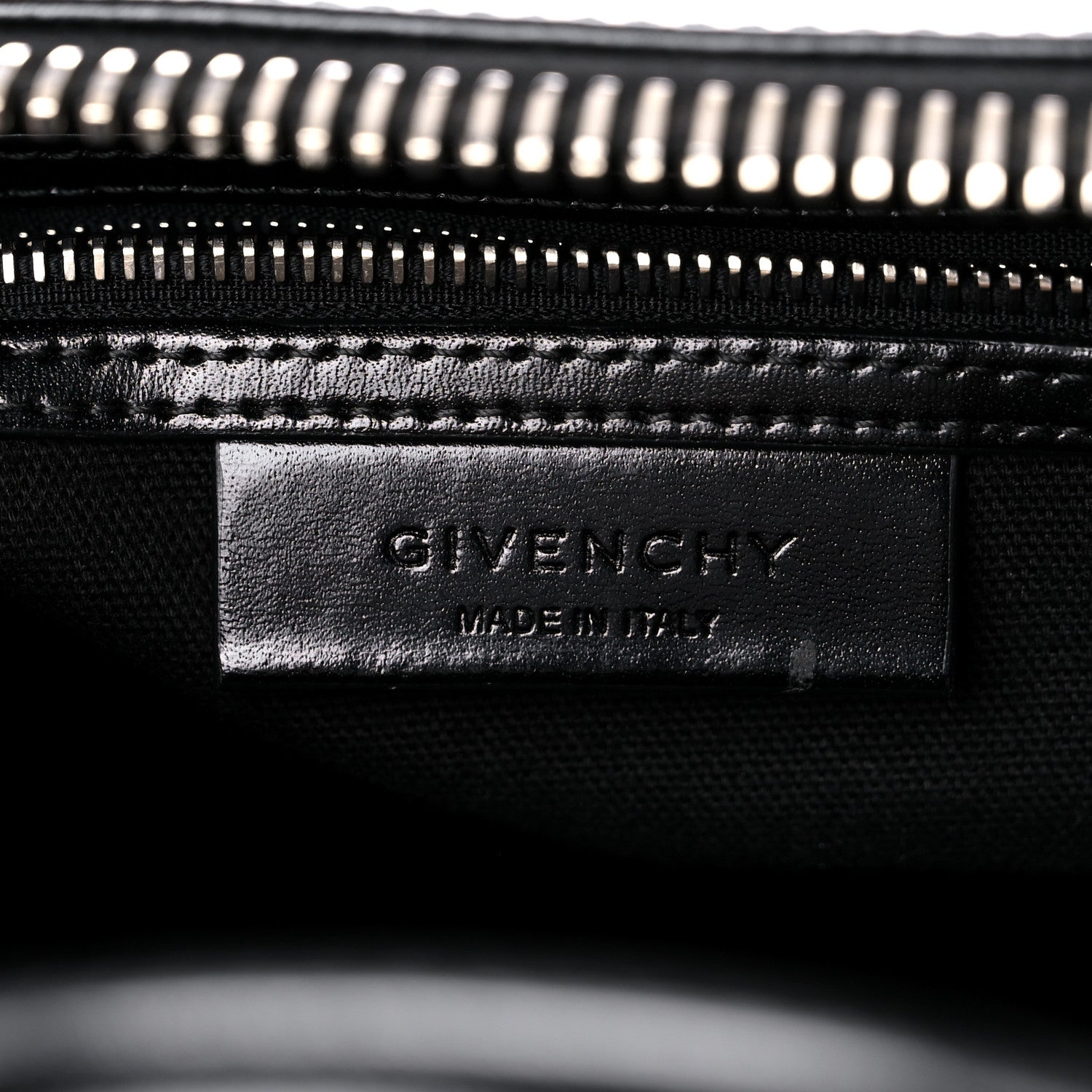 Givenchy Shiny Lord Calfskin Medium Antigona Black 6 of 22