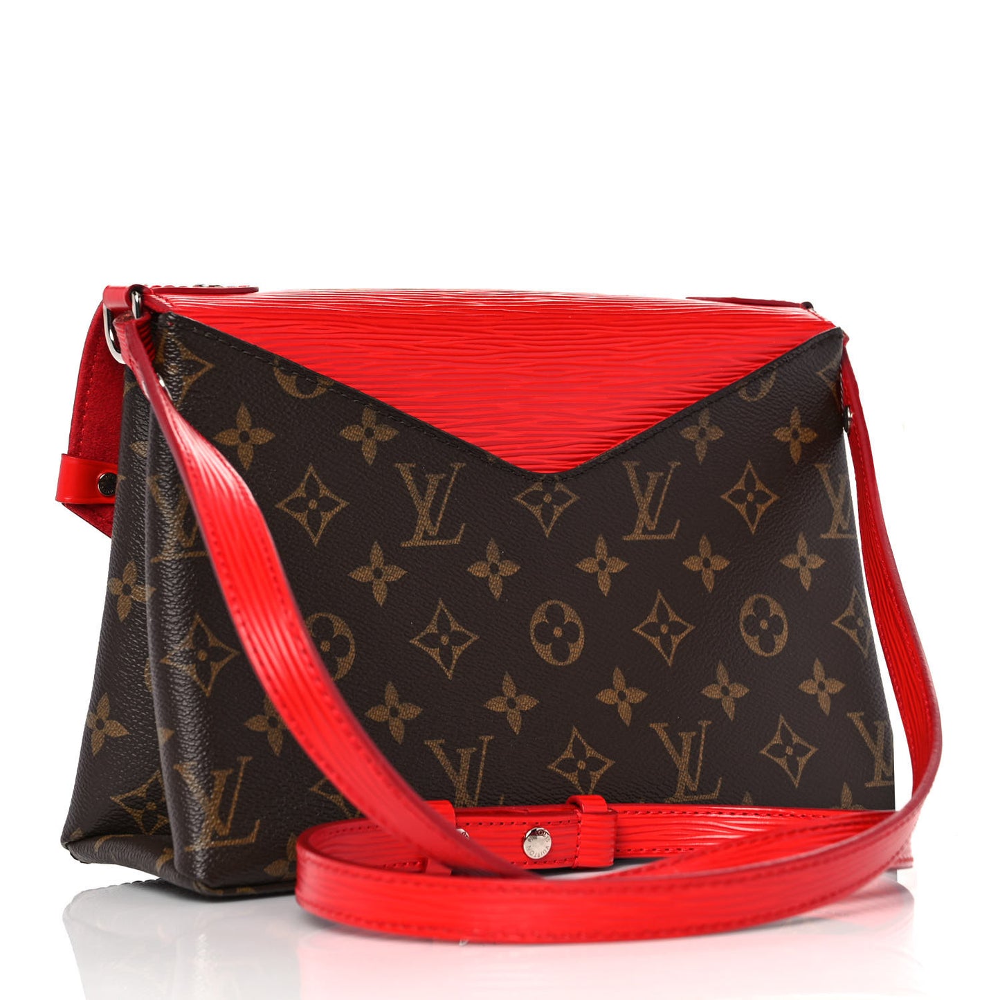 Monogram Epi Saint Michel Coquelicot