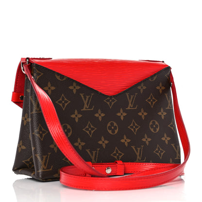 Louis Vuitton Monogram Epi Saint Michel Coquelicot 3 of 8