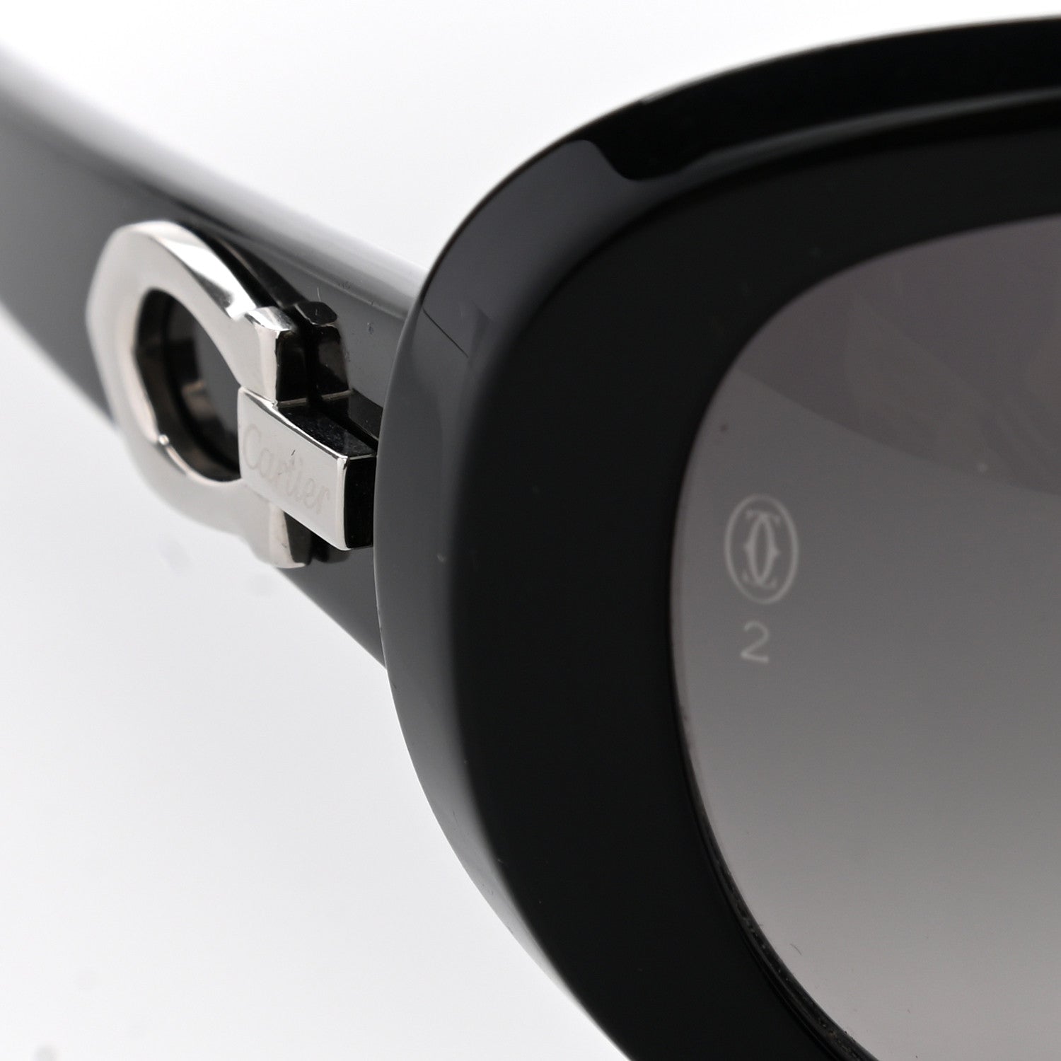 Cartier New Nuovo Sunglasses Black 7 of 8